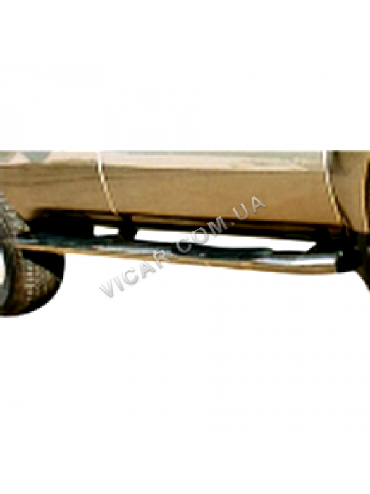 Пороги боковые трубы Toyota Prado 120